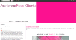 Desktop Screenshot of adriennerosegionta.blogspot.com