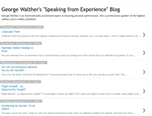 Tablet Screenshot of georgewalther.blogspot.com