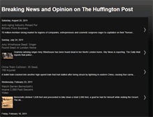 Tablet Screenshot of huffingtonpost786.blogspot.com