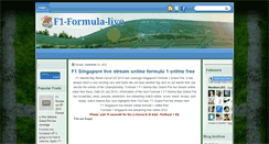 Desktop Screenshot of f1-formula-live.blogspot.com