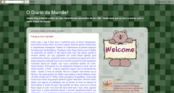 Desktop Screenshot of mamaecomdiario.blogspot.com