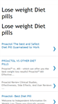 Mobile Screenshot of loseweightdietpills.blogspot.com