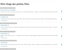 Tablet Screenshot of elogedespetitesfilles.blogspot.com