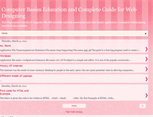Tablet Screenshot of computerbasicseducation.blogspot.com