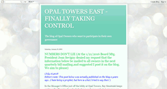 Desktop Screenshot of opaltowers.blogspot.com