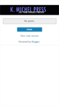 Mobile Screenshot of kmichelpress.blogspot.com