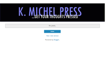 Tablet Screenshot of kmichelpress.blogspot.com