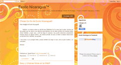 Desktop Screenshot of exoticnicaragua.blogspot.com