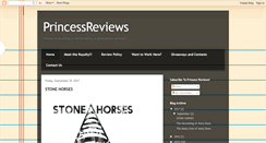 Desktop Screenshot of 5678princessreviews.blogspot.com