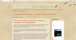 Desktop Screenshot of desarrollotecnicasdirectivas.blogspot.com