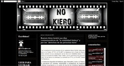 Desktop Screenshot of no-kiero.blogspot.com