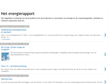 Tablet Screenshot of energierapport.blogspot.com