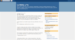 Desktop Screenshot of la-biblia-y-yo.blogspot.com