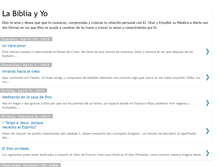 Tablet Screenshot of la-biblia-y-yo.blogspot.com