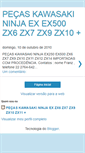Mobile Screenshot of kawasakininjapartes.blogspot.com
