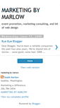 Mobile Screenshot of marketingbymarlow.blogspot.com