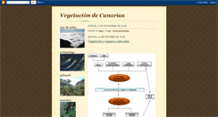 Desktop Screenshot of lavegetaciondecanarias.blogspot.com