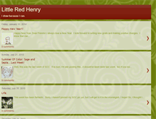 Tablet Screenshot of littleredhenry.blogspot.com