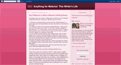 Desktop Screenshot of anythingformaterial.blogspot.com