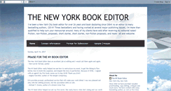 Desktop Screenshot of nybookeditor.blogspot.com