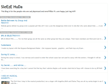 Tablet Screenshot of hudasleeze.blogspot.com