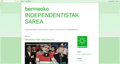 Desktop Screenshot of bermeokoindependentistak.blogspot.com