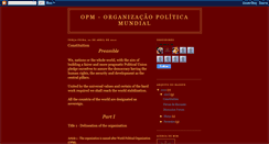 Desktop Screenshot of organizacaopm.blogspot.com