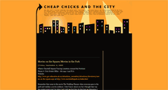 Desktop Screenshot of cheapchicksandthecity.blogspot.com