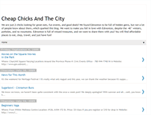 Tablet Screenshot of cheapchicksandthecity.blogspot.com