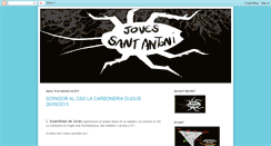 Desktop Screenshot of jovessantantoni.blogspot.com