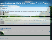 Tablet Screenshot of annettegonserowski.blogspot.com