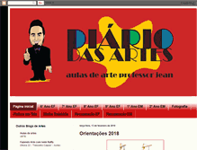 Tablet Screenshot of diariodasartes.blogspot.com