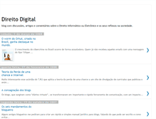 Tablet Screenshot of direitodigital.blogspot.com