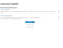 Tablet Screenshot of americanfootballx.blogspot.com