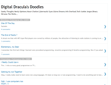 Tablet Screenshot of digitaldracula.blogspot.com