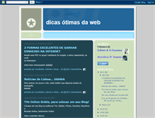 Tablet Screenshot of dicasotimas.blogspot.com
