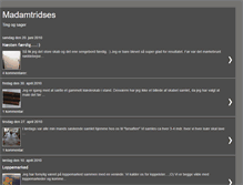 Tablet Screenshot of madamtridse-tingogsager.blogspot.com