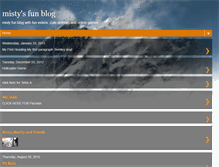 Tablet Screenshot of mistyfun.blogspot.com