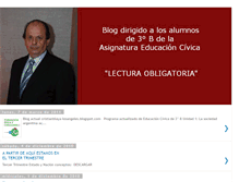 Tablet Screenshot of derechoentercero.blogspot.com