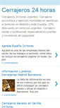 Mobile Screenshot of cerrajeros-24horas.blogspot.com