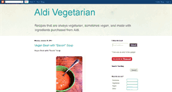 Desktop Screenshot of aldivegetarian.blogspot.com
