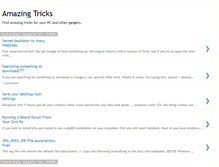 Tablet Screenshot of amazingtrickz.blogspot.com