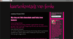 Desktop Screenshot of kaartenknutselsvanfemke.blogspot.com