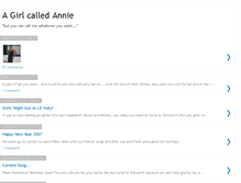 Tablet Screenshot of a-girl-called-annie.blogspot.com