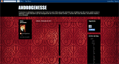 Desktop Screenshot of androgenesse.blogspot.com