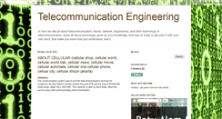 Desktop Screenshot of d3-telecom.blogspot.com