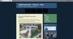 Desktop Screenshot of elbarrioaranjuez.blogspot.com