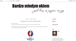 Desktop Screenshot of bardzo-mlodym-okiem.blogspot.com