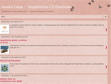 Tablet Screenshot of jessicalimaarquitetura.blogspot.com