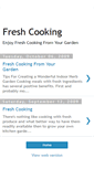Mobile Screenshot of freshcookingfromyourgarden.blogspot.com